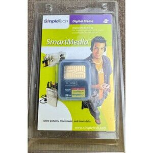 SimpleTech SmartMedia Card 32MB STI-SM3/32 NEW